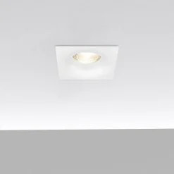 LED Einbauspot Weiß viereckig - für 1 GU10 LED Spot - exkl. LED Spot