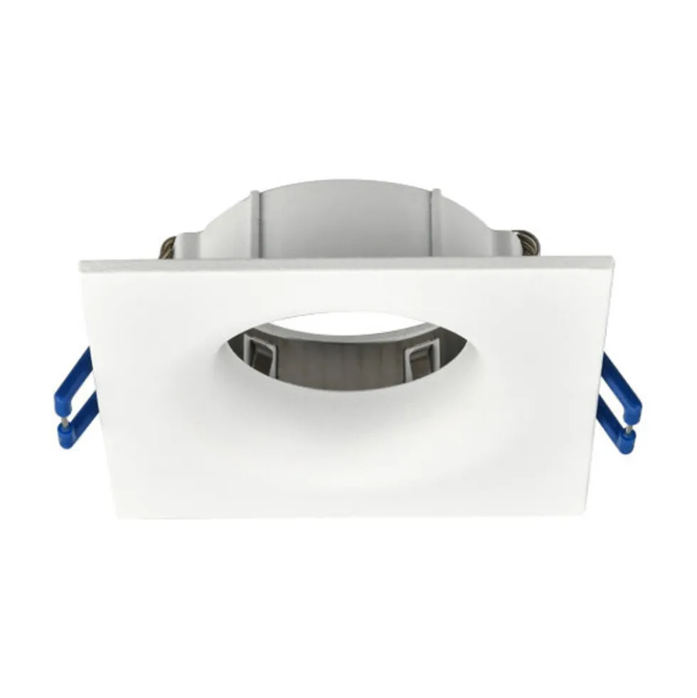 LED Einbauspot Weiß viereckig - für 1 GU10 LED Spot - exkl. LED Spot