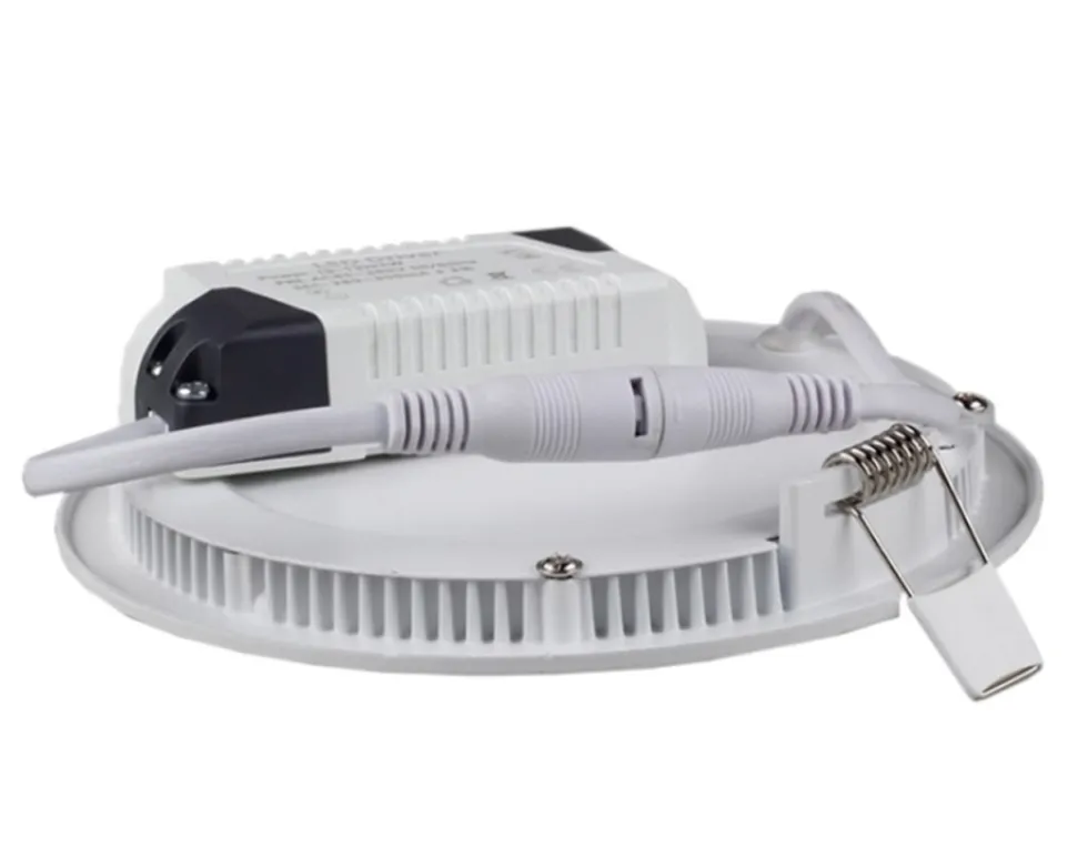 LED Einbaustrahler Downlight rund Aluminium - 3W entspricht 25W - Sägegröße 74mm - 3000K Warmweiß