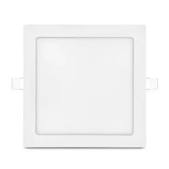 LED Einbaustrahler flach Eckig 115MM - 6W - Downlight rechteckig - 230V - 100x100mm