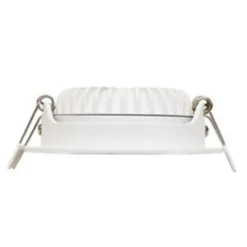 LED-Einbaustrahler IP54 – Weiß, neigbar – 5 W, 450 lm – 2200 K Warmweiß – CRI > 90 | Ausschnittmaß 75 mm – Einbautiefe 23 mm – TRIAC-dimmbar