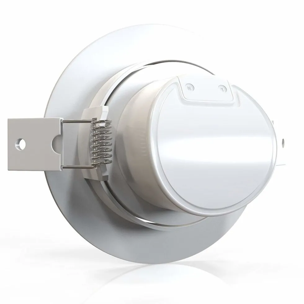LED Einbaustrahler 90mm - 5W 480Lm - 3000K 830 Warmweiß | Lochmass 70mm - Schwenkbar | Triac Dimmbar - entspricht 50W