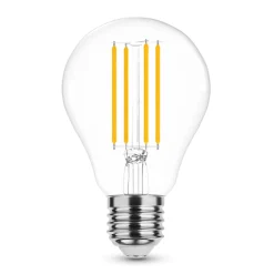 LED Fadenlampe dimmbar - E27 A60 8W - 4000K Neutralweiß