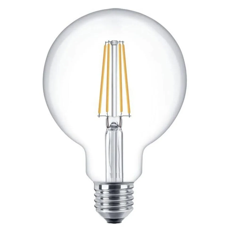 LED Fadenlampe dimmbar - XL GLOBE - E27 Sockel - 4W entspricht 40W - 2700K Warmweiß