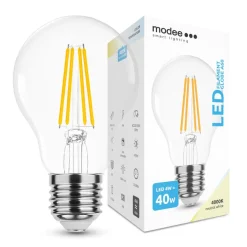 LED Fadenlampe - E27 A60 4W - 4000K Neutralweiß