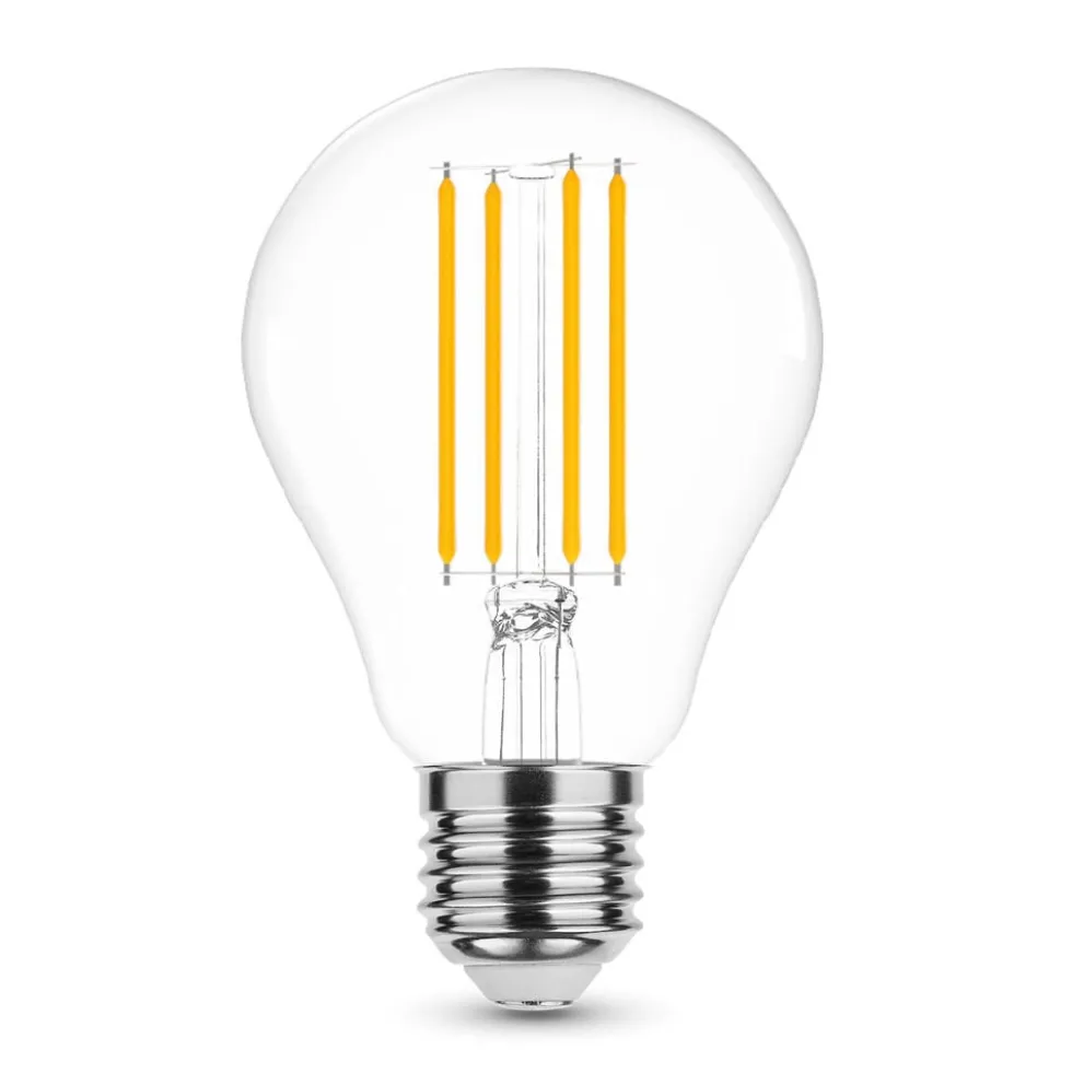 LED Fadenlampe - E27 A67 8W - 2700K Warmweiß
