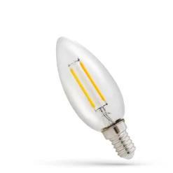 LED Fadenlampe E14 - C35 - 1W entspricht 10W - 4000K Neutralweiß