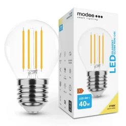 LED Fadenlampe - E27 G45 4W - 3000K Warmweiß
