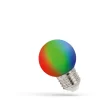 LED Fadenlampe - E27 G45 1W - RGB verändert automatisch die Farbe