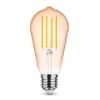 LED Fadenlampe E27 - ST58 - 4W entspricht 33W - 1800K extra Warmweiß