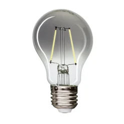 LED Fadenlampe Smoked glass E27 - A60 - 2W - 4000K Neutralweiß