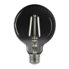 LED Fadenlampe Smoked glass E27 - G125 - 4,5W - 4000K Neutralweiß - XL Glaskolben