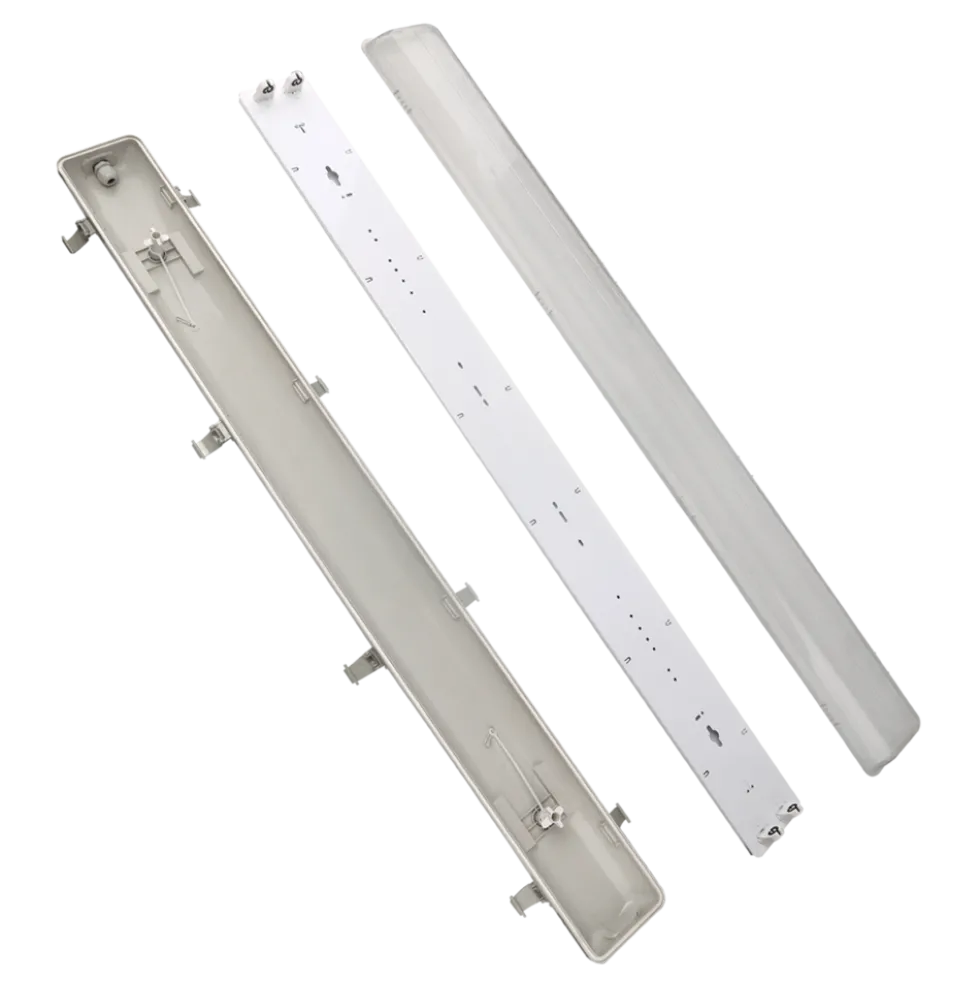 LED Feuchtraumleuchte 120cm IP65 – 2× T8 G13 – durchverdrahtbar