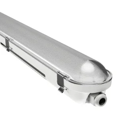 LED Feuchtraumleuchte IP66 – 27-58W 4200-9000Lm – 840 Kaltweiß | 150cm – Multi Lumen Einstellbar – IK10 – Limea Pro