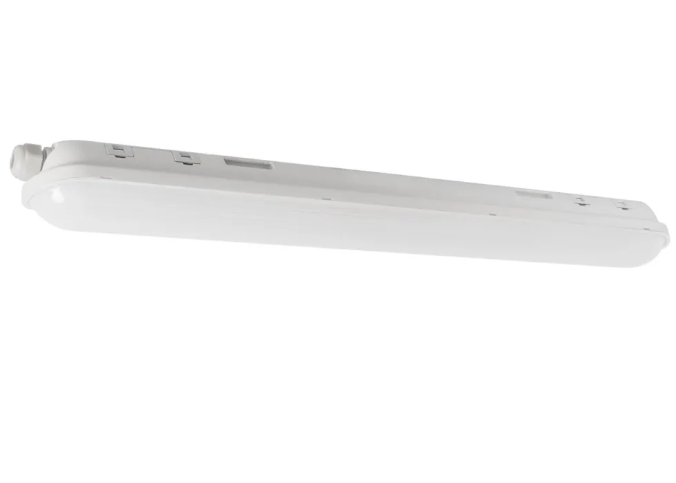 LED-Feuchtraumleuchte Wannenleuchte IP65 - 150cm - 52W 8892 Lumen - 4000K 840 Neutral Weiss | IK10 - Modulär Anschließbar Durchgangsverdrahtung