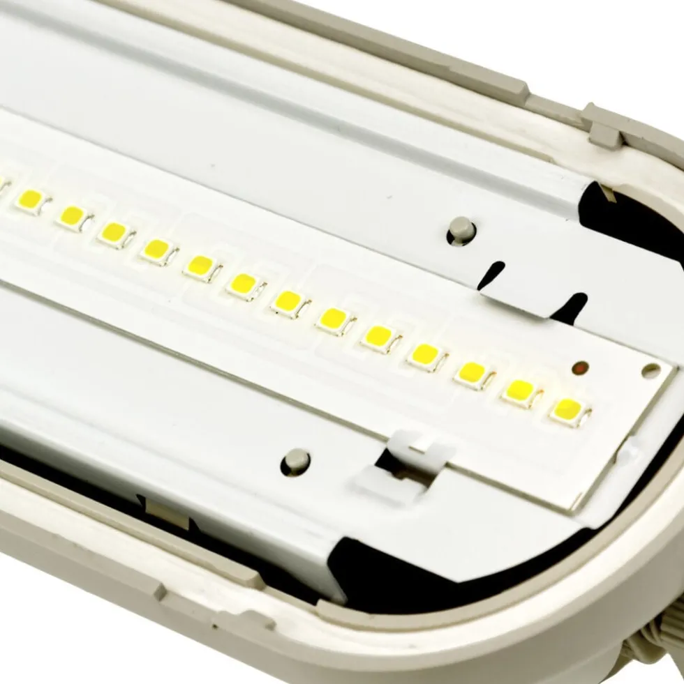 LED-Feuchtraumleuchte Wannenleuchte IP65 - 150cm - 52W 8892 Lumen - 4000K 840 Neutral Weiss | IK10 - Modulär Anschließbar Durchgangsverdrahtung