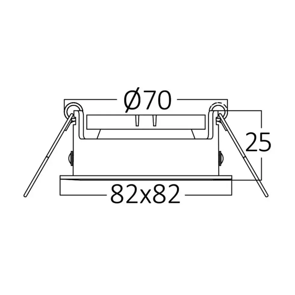 LED Fluter 20W - 1800lm 4000K - IP65 Schwarz