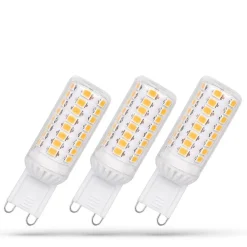 LED G9 Multipack - 4W entspricht 35W dimmbar - 4000K Neutralweiß - 18x58 mm