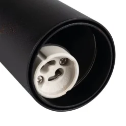 LED GU10 Schienenspot schwarz - 3-Fase universal - für 1 LED GU10 Spot
