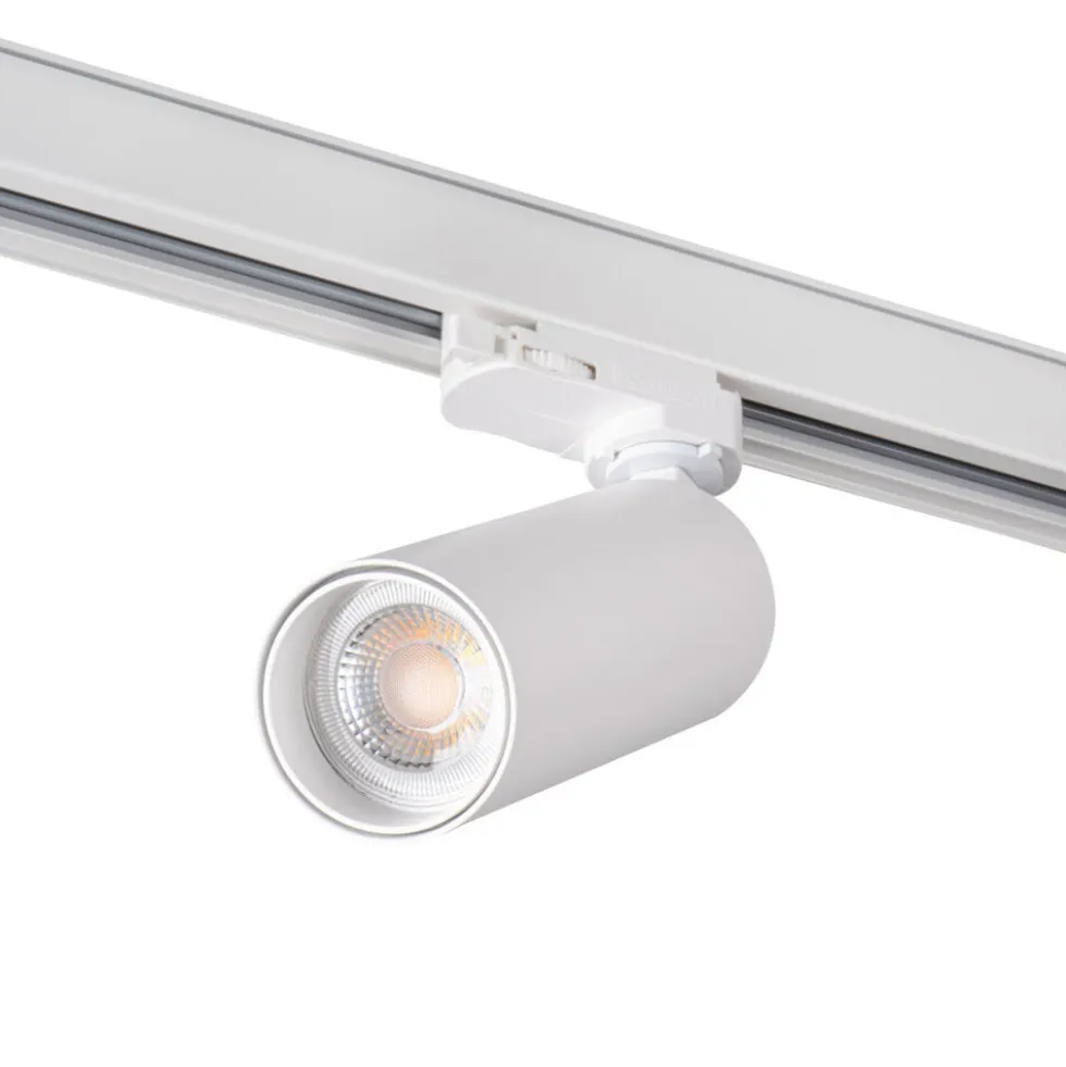LED GU10 Schienenspot weiß - 3-Fase universal - für 1 LED GU10 Spot