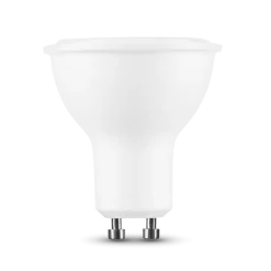 LED GU10 Spot – 6W 550lm – 2700K Warmweiß – 110° Abstrahlwinkel – Kunststoffgehäuse