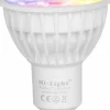LED GU10 4W - RGB+CCT - per Mi-Light App steuerbar