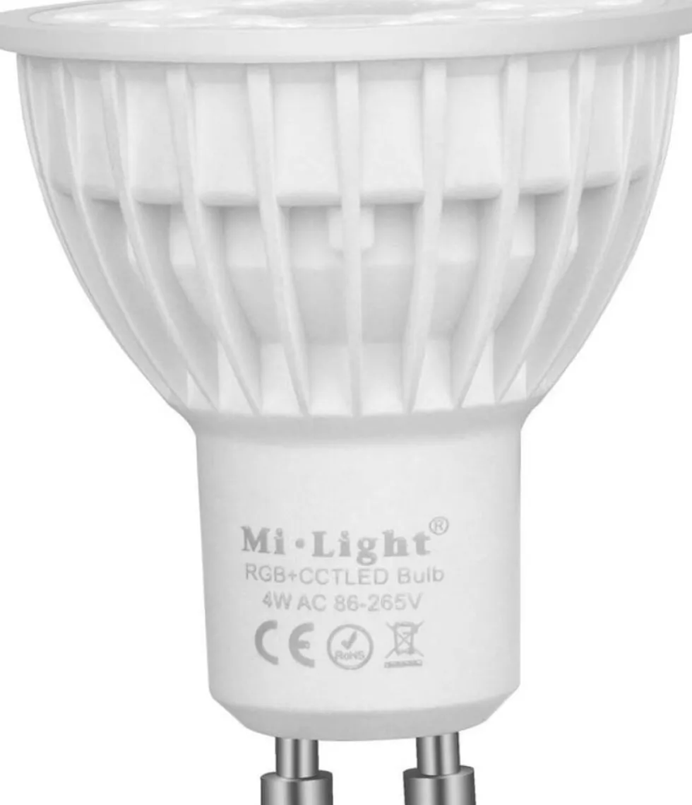 LED GU10 4W - RGB+CCT - per Mi-Light App steuerbar