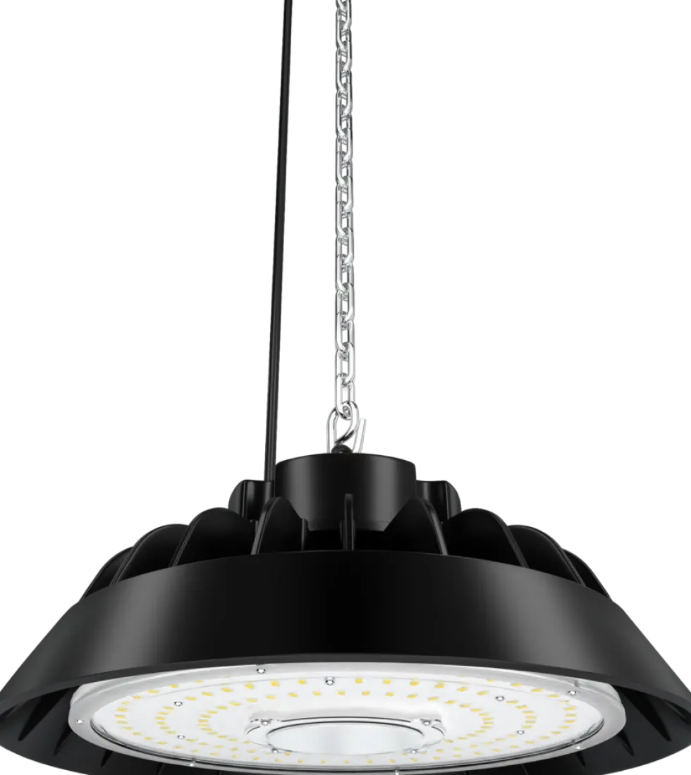 LED High Bay Gen 5 Aluminium Schwarz 200W 38000lm 120D - 860 Tageslichtweiß | IP65 - 1-10V Dimmbar