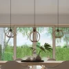 LED Hängeleuchte Holz MANDELINO - 1 x E27 Fassung - exkl. LED's