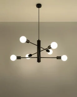 LED Hängeleuchte Kronleuchter modern DUOMO - 6 x E27 Fassung - exkl. LED's