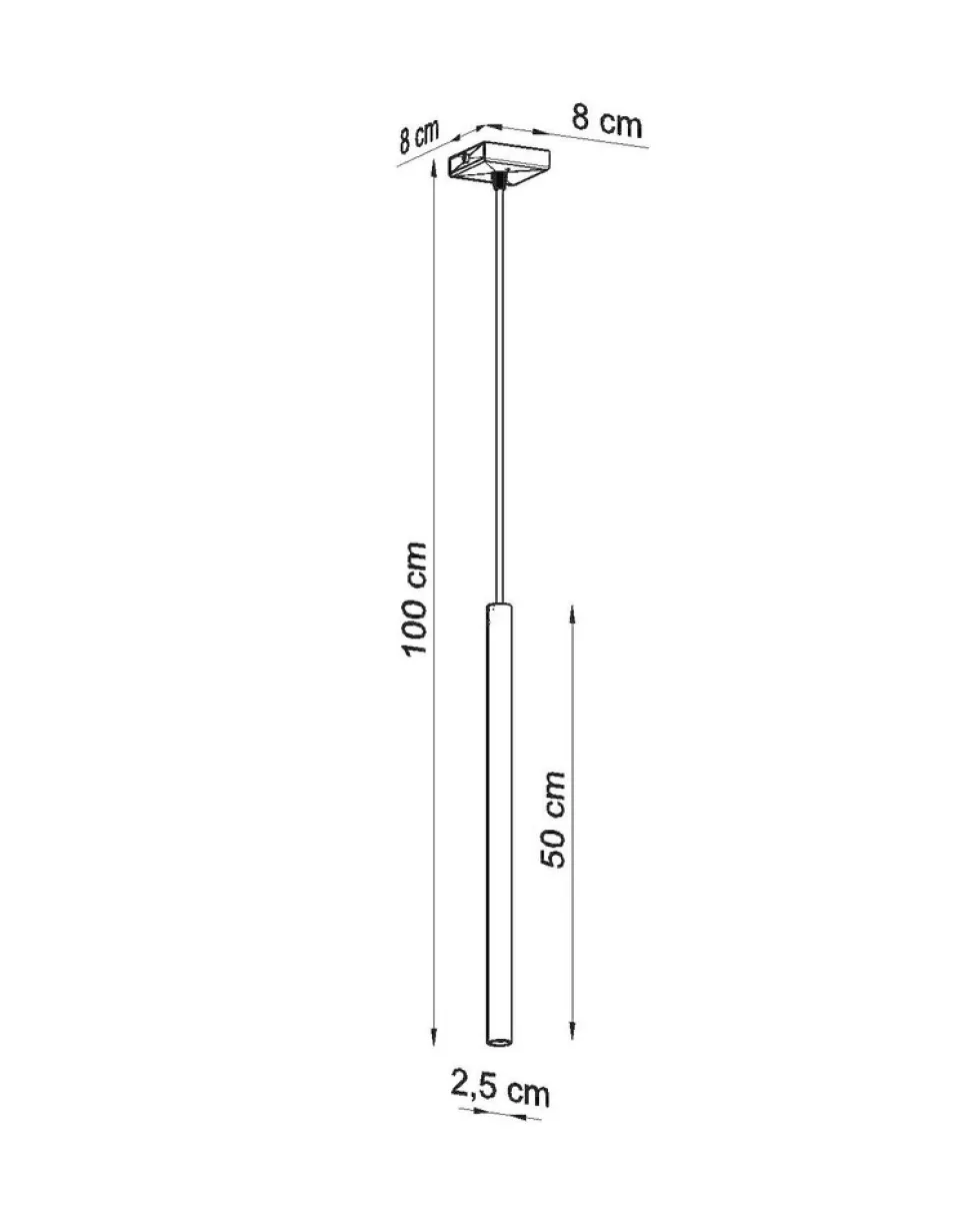LED Hängeleuchte Schwarz PASTELO - 1 x G9 Fassung - exkl. LED's