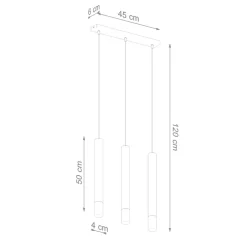 LED Hängeleuchte Schwarz WEZYR - 1 x G9 Fassung - exkl. LED's