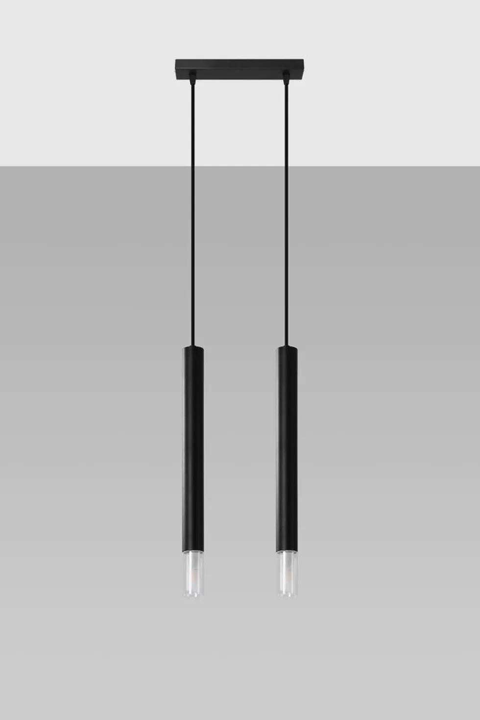 LED Hängeleuchte Schwarz WEZYR - 2 x G9 Fassung - exkl. LED's