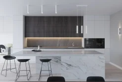 LED Hängeleuchte Weiß LAGOS - 1 x GU10 Fassung - exkl. LED's