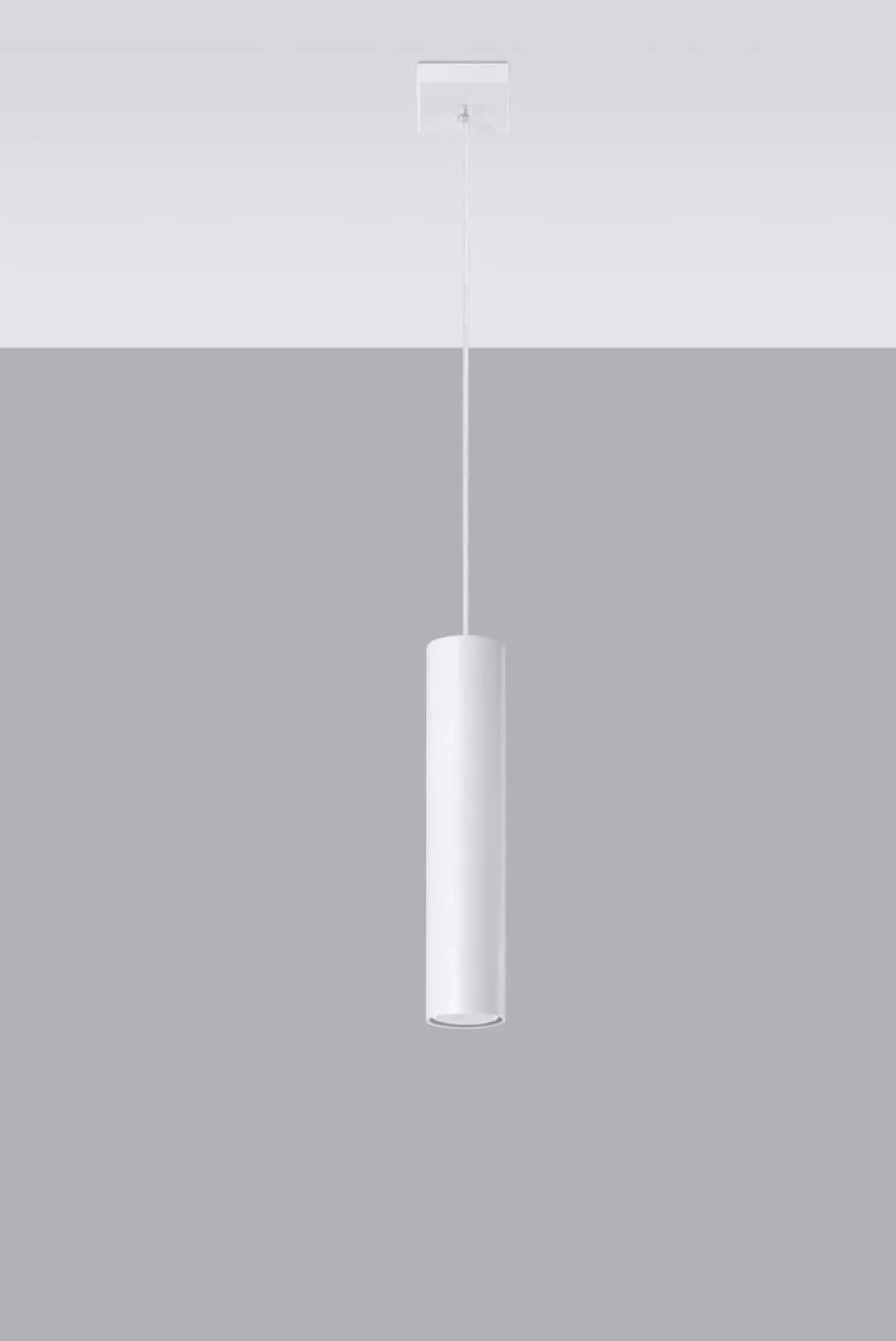 LED Hängeleuchte Weiß LAGOS - 1 x GU10 Fassung - exkl. LED's
