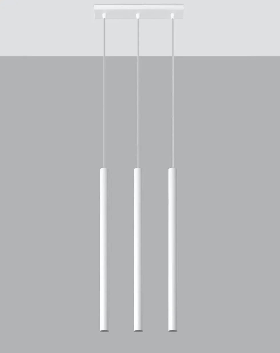 LED Hängeleuchte Weiß PASTELO - 3 x G9 Fassung - exkl. LED's