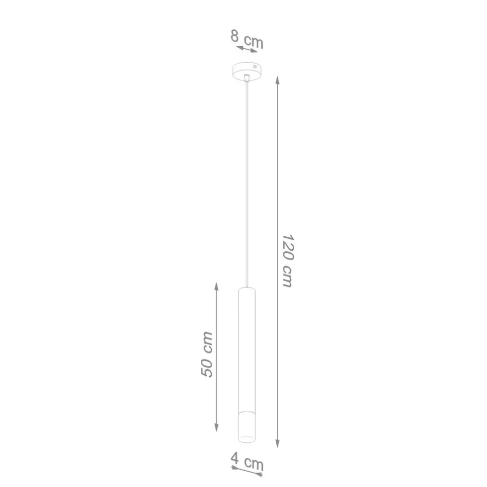 LED Hängeleuchte Weiß WEZYR - 1 x G9 Fassung - exkl. LED's