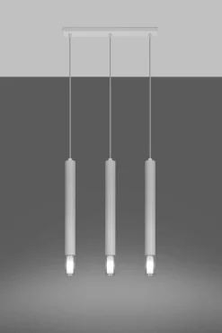 LED Hängeleuchte Weiß WEZYR - 2 x G9 Fassung - exkl. LED's