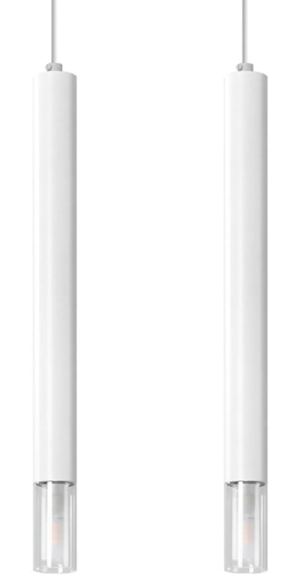 LED Hängeleuchte Weiß WEZYR - 2 x G9 Fassung - exkl. LED's