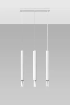 LED Hängeleuchte Weiß WEZYR - 3 x G9 Fassung - exkl. LED's