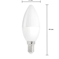 LED Kerzenlampe E14 – 1W ersetzt 10W – 3000K Warmweiß