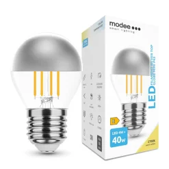 LED Kopfspiegel Fadenlampe - E27 P45 4W - 2700K Warmweiß