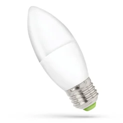 LED Lampe E27 - C37 - 6W entspricht 60W - 4000K Neutralweiß