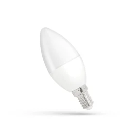 LED Lampe E14 - C38 - 8W entspricht 80W - 6000K Tageslichtweiß