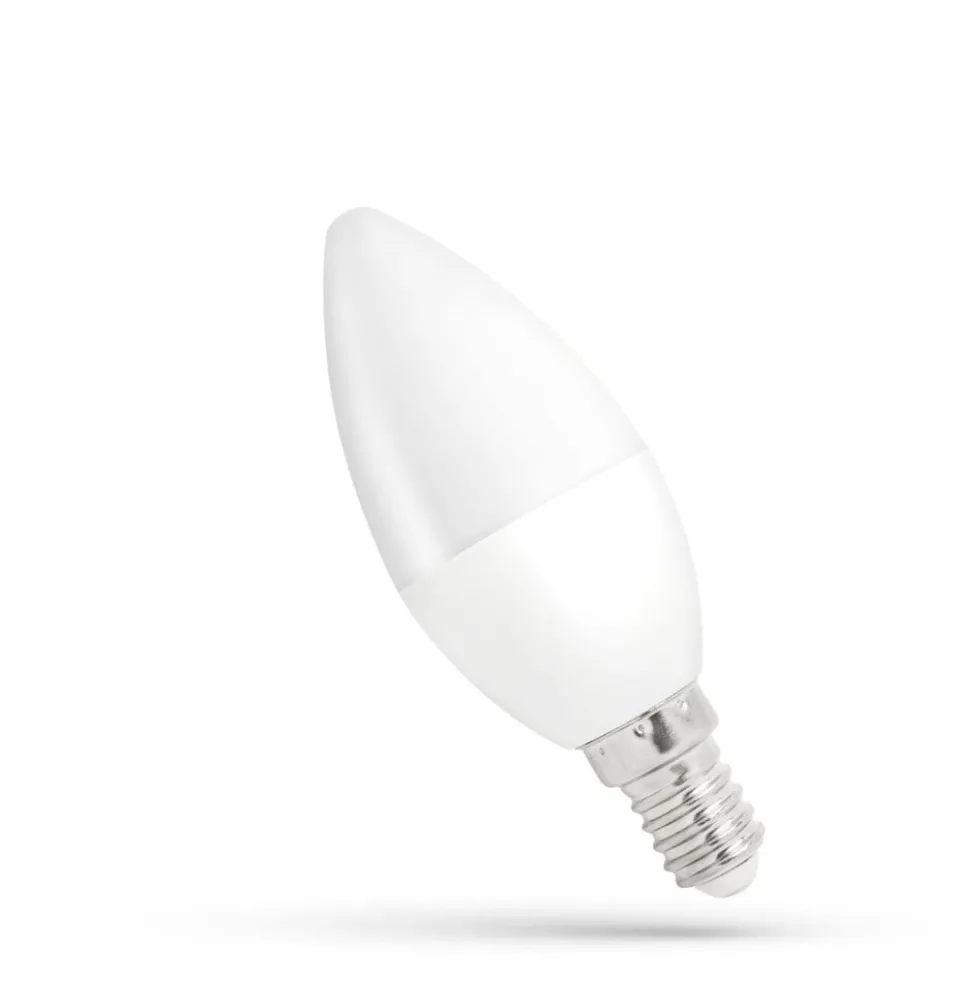 LED Lampe E14 - C37 4.9W entspricht 40W - 3000K Warmweiß