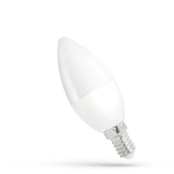 LED Lampe E14 - C37 6W entspricht 40-60W - 3000K Warmweiß