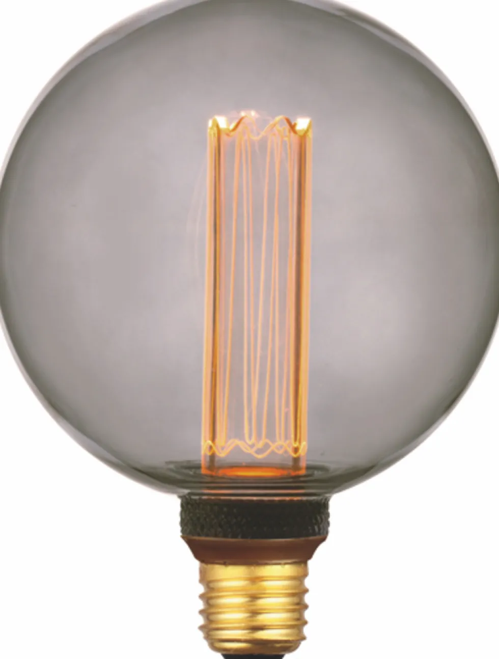 LED Lampe E27 - 5W - Gold - 12,5cm - 1800K - 3 Einstellungen mit Erinnerungsfunktion