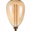 LED Lampe E27 - 5W - Gold - 17x30cm - 1800K - 3 Einstellungen