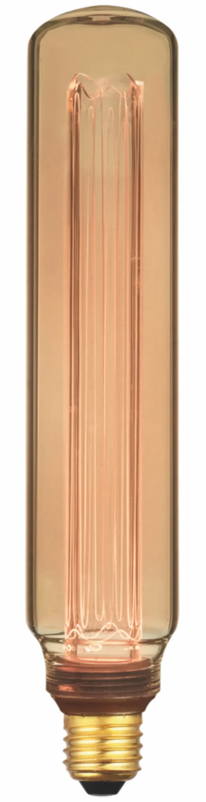 LED Lampe E27 - 5W - Gold - 6x30cm - 1800K - 3 Einstellungen mit Erinnerungsfunktion