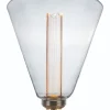 LED Lampe E27 - 5W - Klar - 17x24cm - 2000K - 3 Einstellungen mit Erinnerungsfunktion
